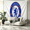 The Blues Wall tapestry, aesthetic printed fabric blanket, suitable for bedroom, living room, and home decor.