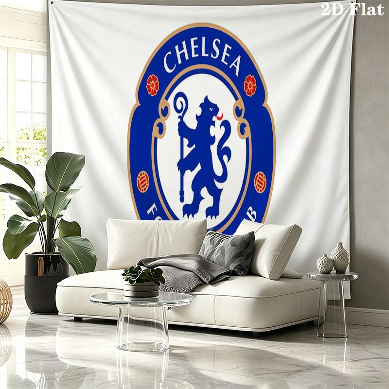 The Blues Wall tapestry, aesthetic printed fabric blanket, suitable for bedroom, living room, and home decor.