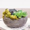 Animal Resin Planter for Succulents Plants Garden Pots, Decorative Flower Pot for Micro Landscape, Tabletop Ornament Decoration