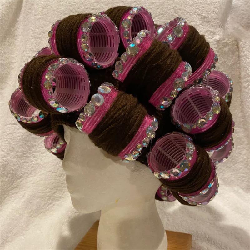 New Hand-knitted Color-blocked Clown Hat, Fashionable and Personalized Adult Pullover Hat