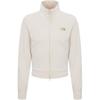 The North Face Logo Stand Collar Short Sleeve Fleece Jacket Women Jackets NJ5JR56B