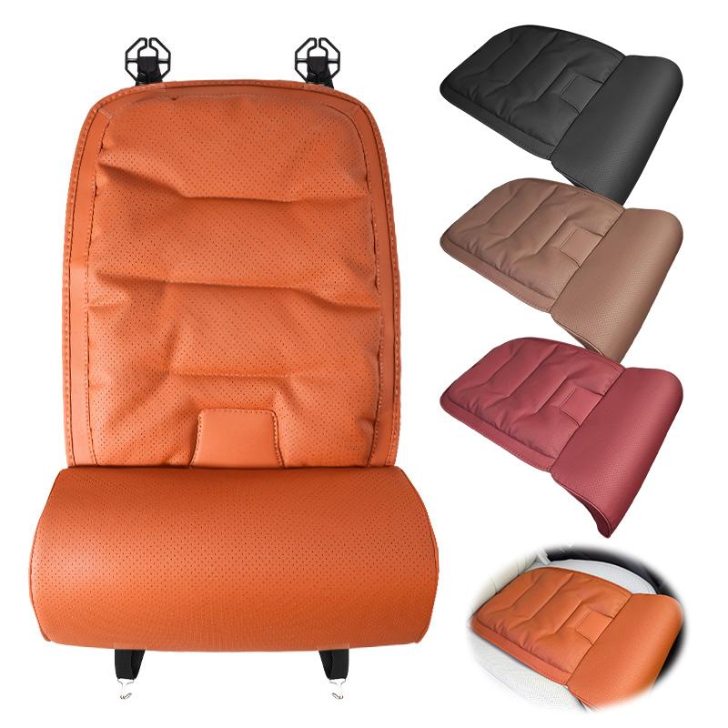 Car Seat Cushion With Leg Support Universal Car Seat Protection Cover With Extension Leg Rest Padding Relieve Fatigue