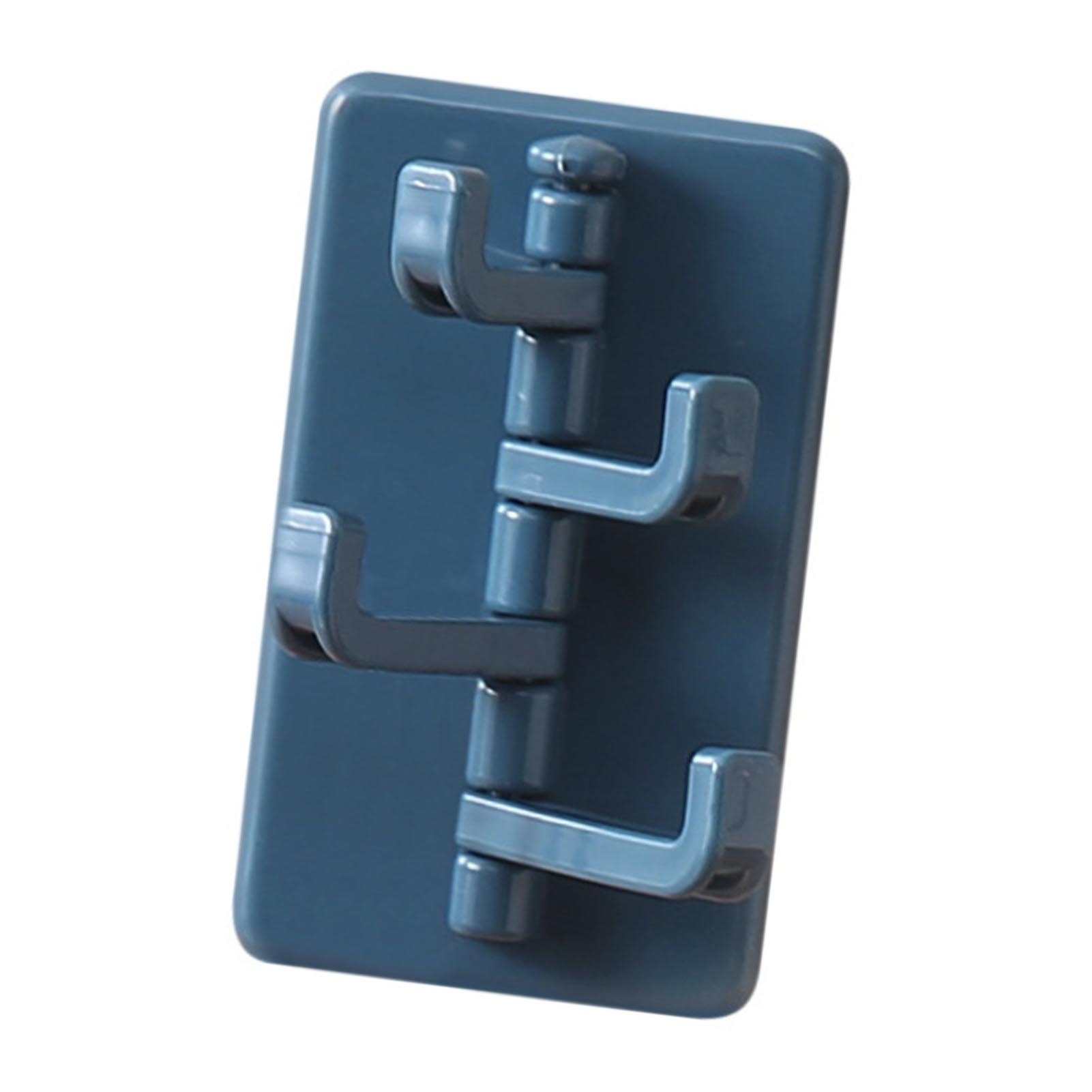 

Adhesive Wall Hooks Firm Paste Multipurpose Lasting Hanging Hooks for Dormitory Kitchen Bathroom