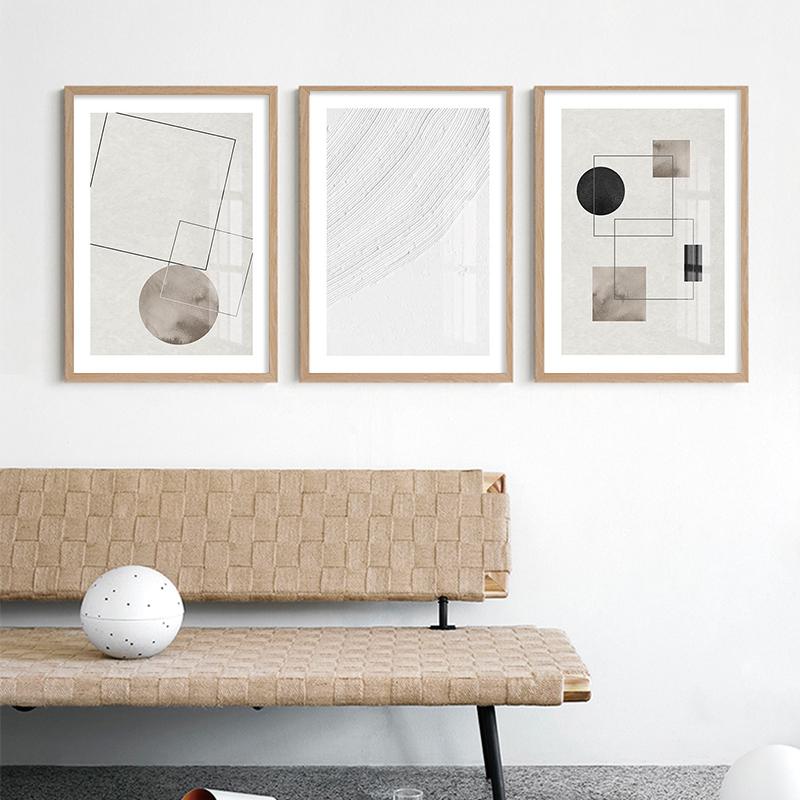 Moderní abstraktní plakát Line Art Malba Minimalistický plátno Plakát a tisk Nordic Picture Domácí dekorace obývacího pokoje
