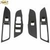 4PCS Carbon Fiber Window Switch Panel Cover Trim For Chevrolet Blazer -