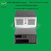 Wall-Mounted 4-Slot ITX CNC Industrial Computer Chassis, Silver-Gray