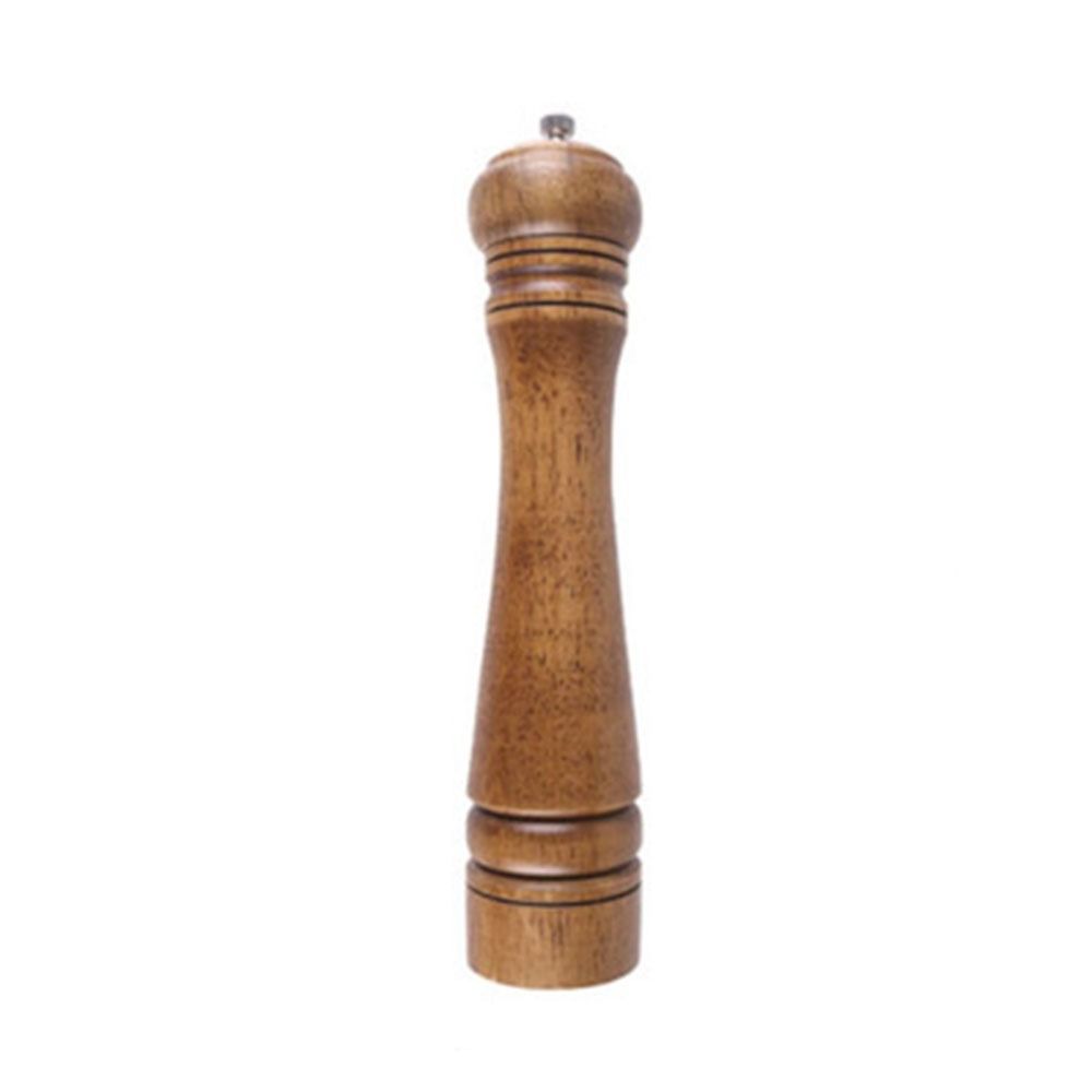 Pepper Bottle Cooking Salt Pepper Grinder Wooden Hand Pepper Grinder  Sea Salt