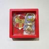 2026 Year of the Horse Zodiac Pendant Keychain with Gold Horse Phone Sticker