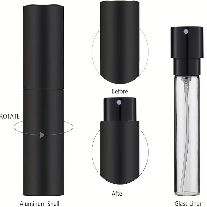 10ml Travel Perfume Sprayer Refillable Cologne Container Empty Dispenser Sprayer Makeup bag Perfume bottles
