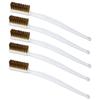 170*8.5*20mm Brass Wire Brush 5PCS Brass Brush Cleaning