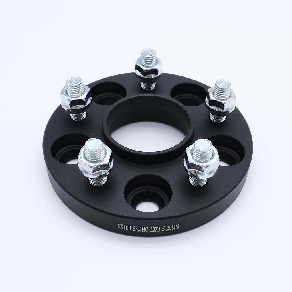 PCD 5x108 piasty dystansowe kół 20mm dla Focus ST225 RS MK2 MK3 piasty centryczne podkładki dystansowe kół część zamienna akcesoria