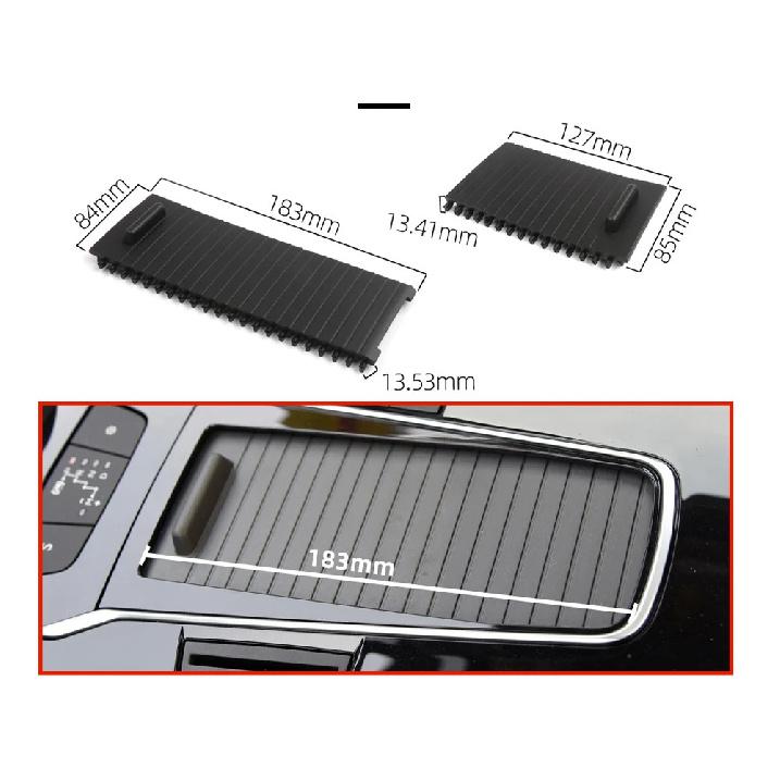 Car Center Console Shutters Cup Holder Cover Slide Roller Blind Storage Box Cover For Dongfeng Peugeot 508 2011-2018 98086959ZE