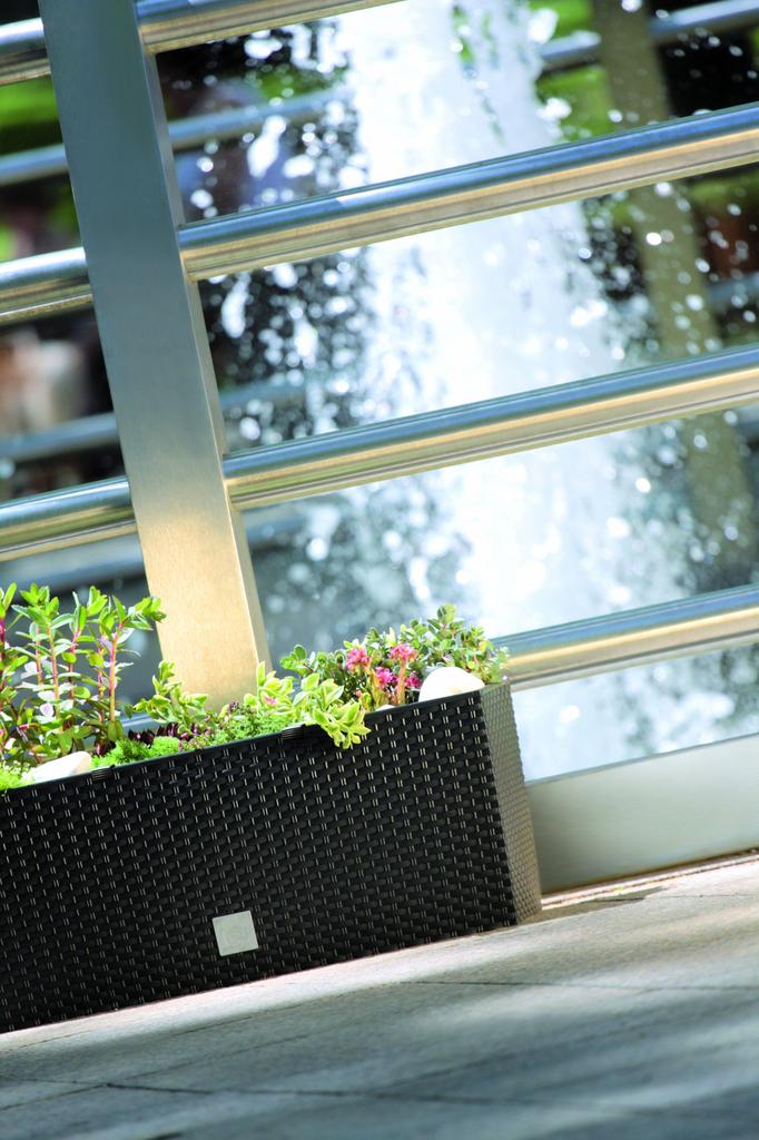 Pot de fleurs auto-arrosant RATO Case DRTC500 | Umbra