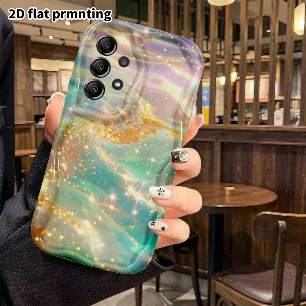 Phone Case: 2D Flat Samsung Galaxy A34 A35 M05 M06 S20 S22 S21 FE Plus 5G Protective Case, Fantasy Starry Sky, Christmas and Halloween Gift