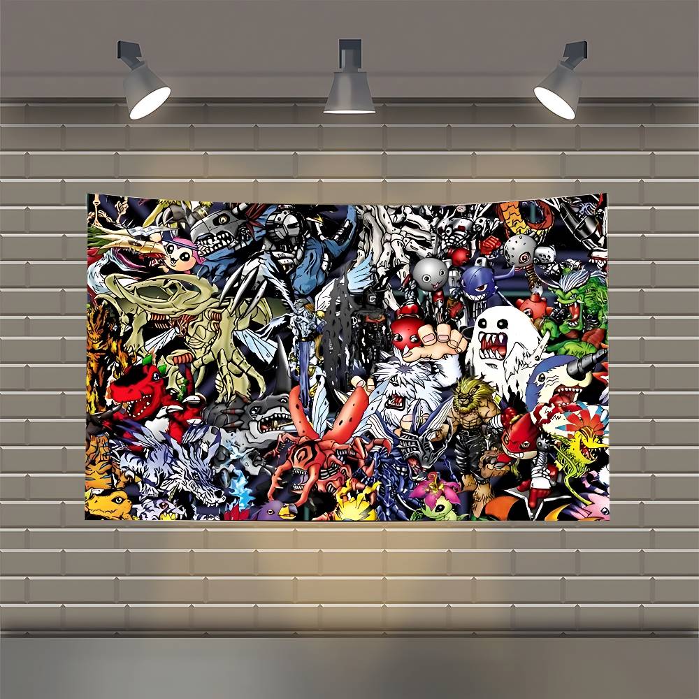 Bilibili Digitale Flaggen Personalisierte Artikel Flaggen Für Schlafzimmer Heimwandteppich