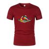 Summer New Fashionable And Interesting Rubik'S Printed Men'S Short-Sleeved T-Shirt Harajuku Street Casual Unisex Sports Top