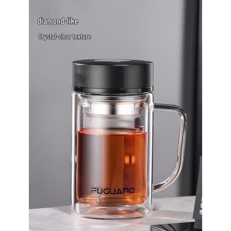 

FUGUANG High Borosilicate Glass Tea Infuser Bottle