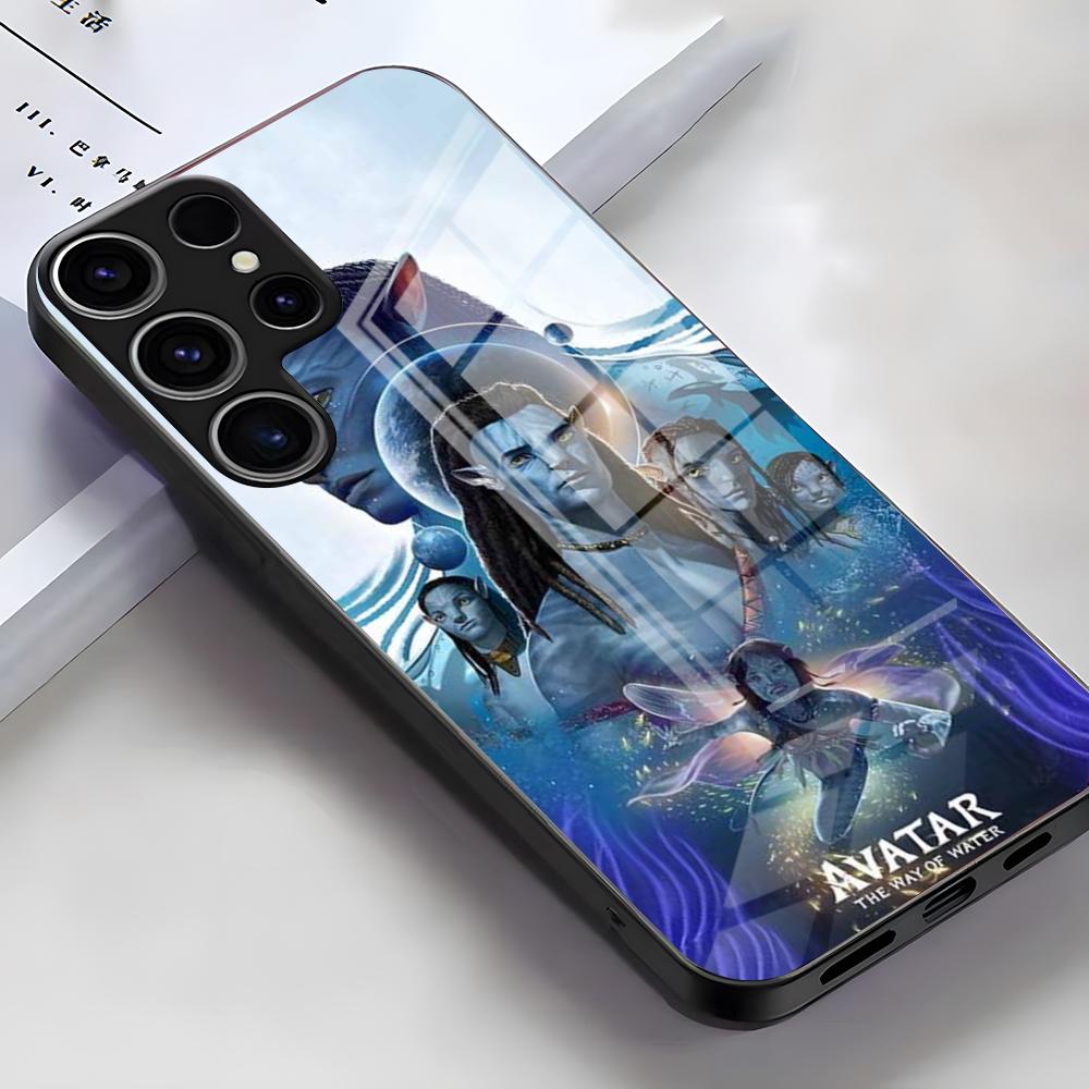

A-avatar Phone Case For Samsung S26 S25 Edge Ultra S23 S22 S21 S20 Ultra Plus S24 Fe A54 A53 A25 Glass Cover Galaxy S26 Plus