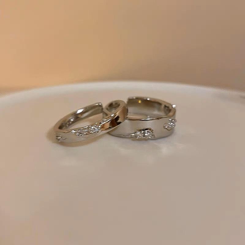 Female Niche Cool Style Fashionable Personality Element Ring with An Open Mouth Ring