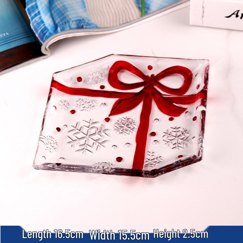 Customized Red Glass Bowl for Fruits and Treats: Perfect for Cake, Candy, and Centerpieces in Your Living Room.