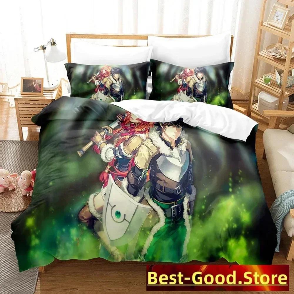 Comforter Fashion 3D The Rising Of The Shield Hero Bedding Sets With Twin Full Queen King Bedclothes