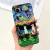 For Oppo Reno 11 5G Case CPH2599 Cute Fashion Painted Cover Soft Silicone Phone Case For Oppo Reno11 Pro Reno 11F Reno11 F Shell