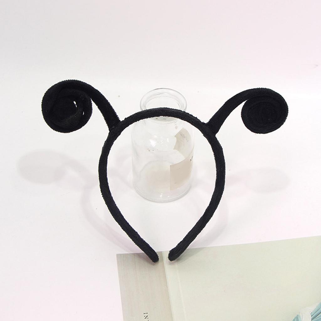 Ant Antenna Headbands Halloween Animes Theme Gatherings Hairband Movie Enthusiasts Plush Headbands for Teen Adult