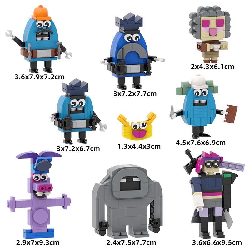 First-Class Cartoon Film Insided High-Standard Outs High-Standard Assembly Premium-Quality Building-Bricks Collection Kit First-Class With