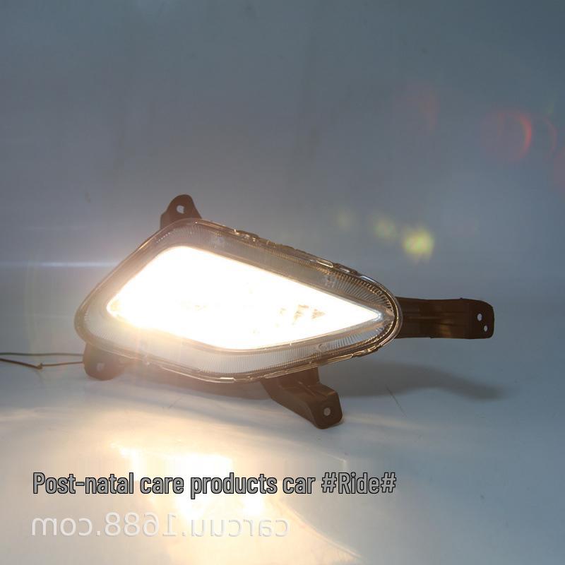 15-17 Sonata 9 Front Bumper DRL & Fog Lights