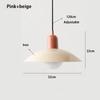 Mid-style Nordic Color Macron Cining Room Bedroom Lighting Chandelier Simple Modern Bauhaus Dining Table Chandelier Study Lamp