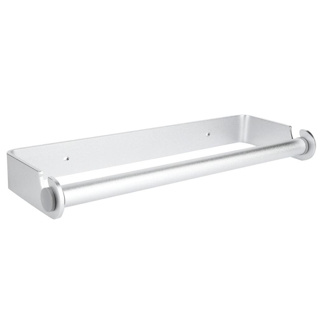 Wall Mounted Kitchen Plastic Wrap Film Paper Towel Rack Paper Roll Dispenser Holder