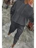 2024 Trendy Casual Sequin Pocket Sport Hoodie and Sweatpants Set