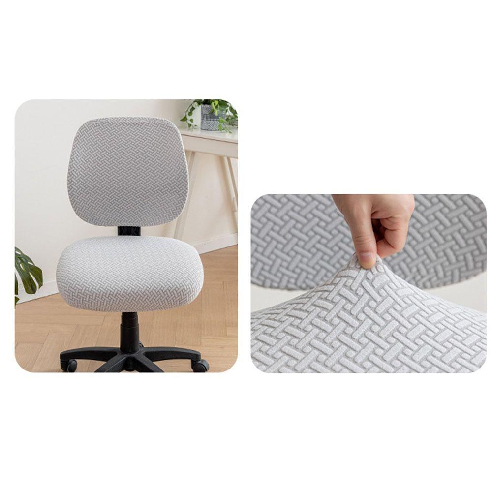 Removable Office Chair Cover Breathable Seat Protectors Adjustable Chair Protector  Home Textile