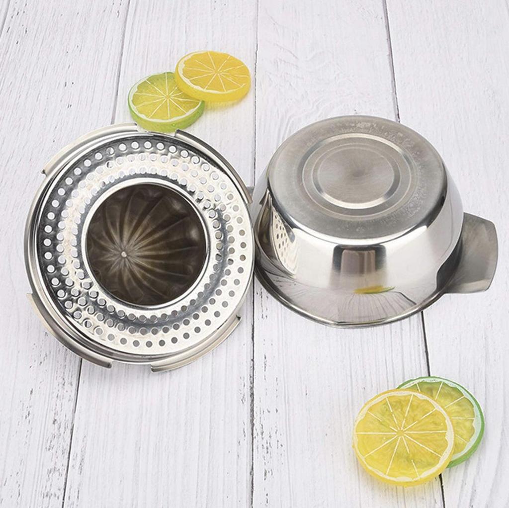 Ręczna wyciskarka do cytrusów ze stali nierdzewnej 304 - Przenośny ręczny docisk do cytryn i pomarańczy