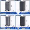Transparent Waterproof ABS Plastic Junction Box for Indoor/Outdoor Power Supply & Monitor