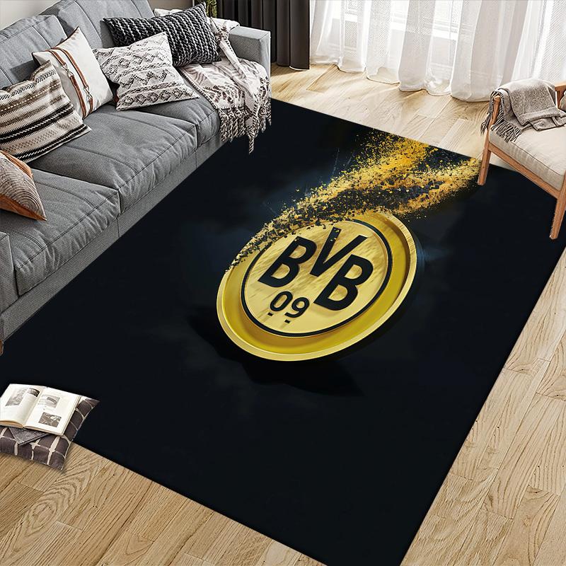 BVB092 Flannel Pattern Square Carpet,Area Rug,Carpet Rug for Living Room Bedroom Sofa Playroom Decor,Non-slip Floor Mat