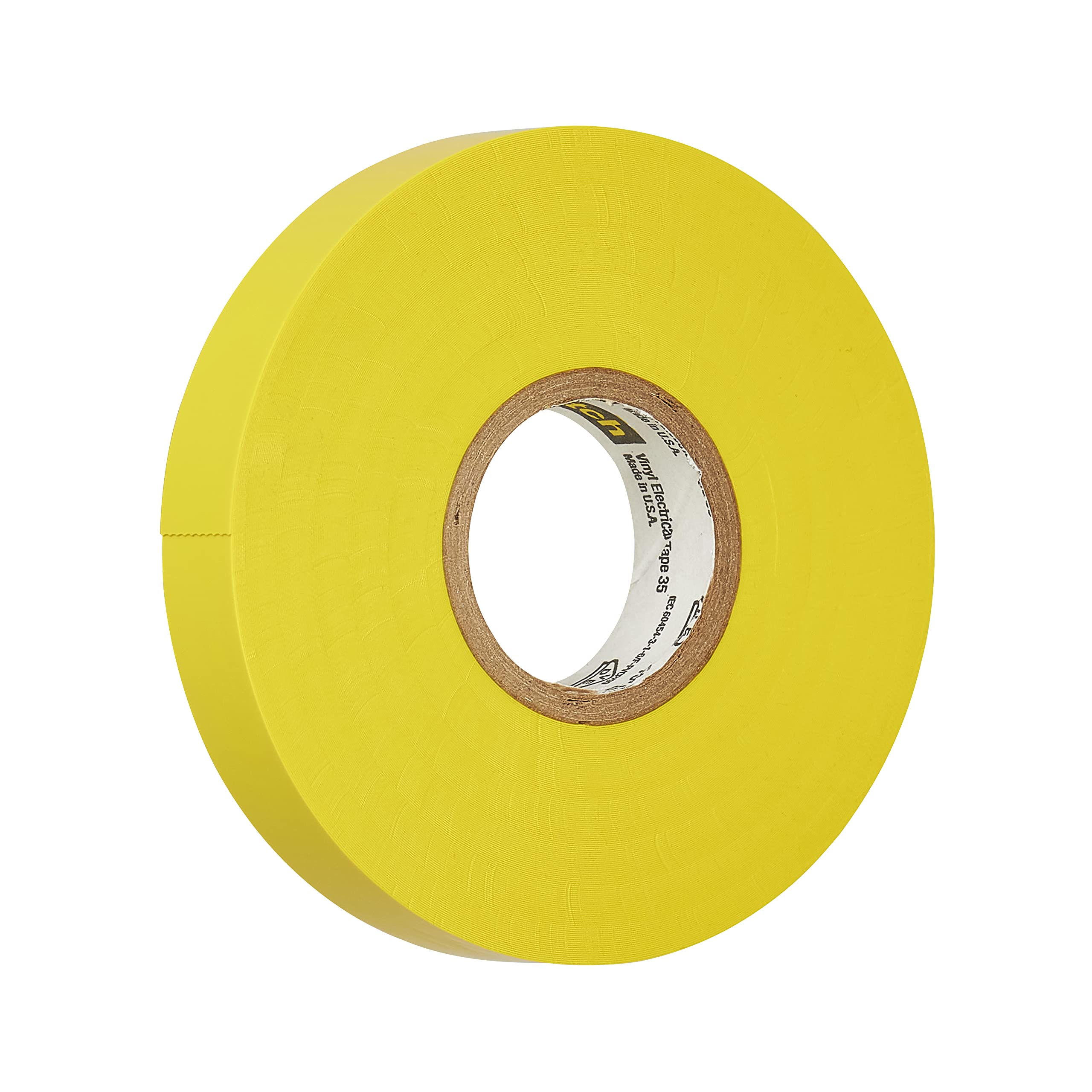3M Scotch Vinyl Tape 35 Yellow 10mm x 20M Electrical 10mm