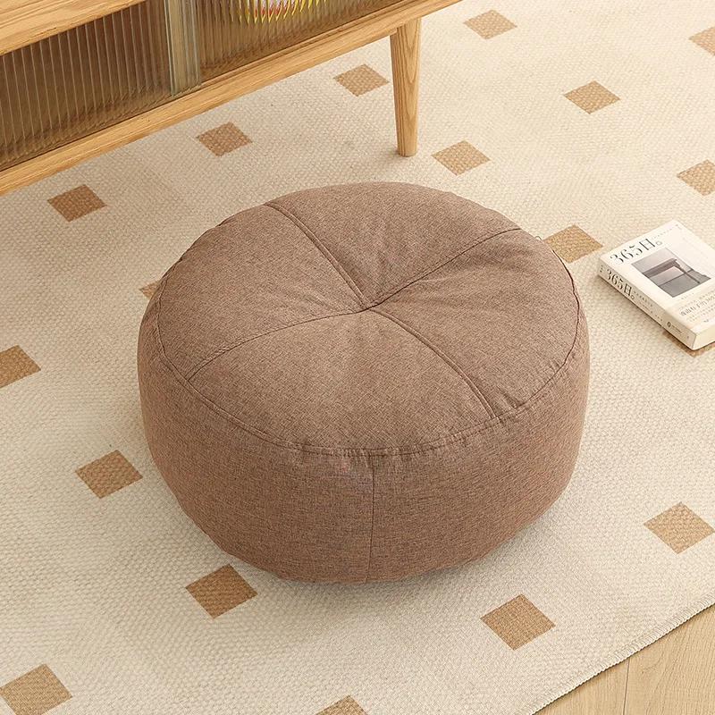 40x40x15cm Floor Cushions Thick Small Sitting Pier Square/Round Pouf Lazy Cushion Home Sofa Bay Window Decor Lattiatyynyt