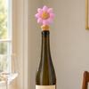 Sunflower Wine Bottle Stopper, Silicone Reusable Seal for Red Wine Beer Champagne, Leak Proof Decorative Cork for Home Bar Kitchen