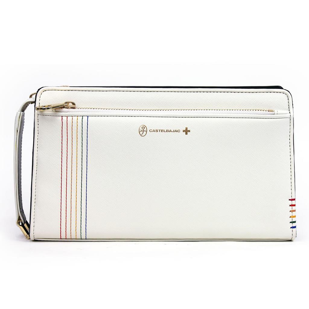 CASTELBAJAC SEST Series Second Bag M 027222 White
