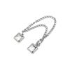 Multi-Function Shorten Trouser Clip Button Tassel Chain Cuff-link Leg Cuff Fixing Pin  Skirts