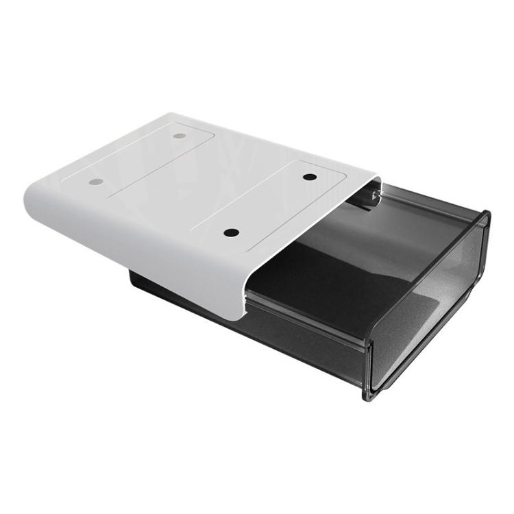 Hidden Under-Desk Drawer Storage Box Drill-Free Organizer Box