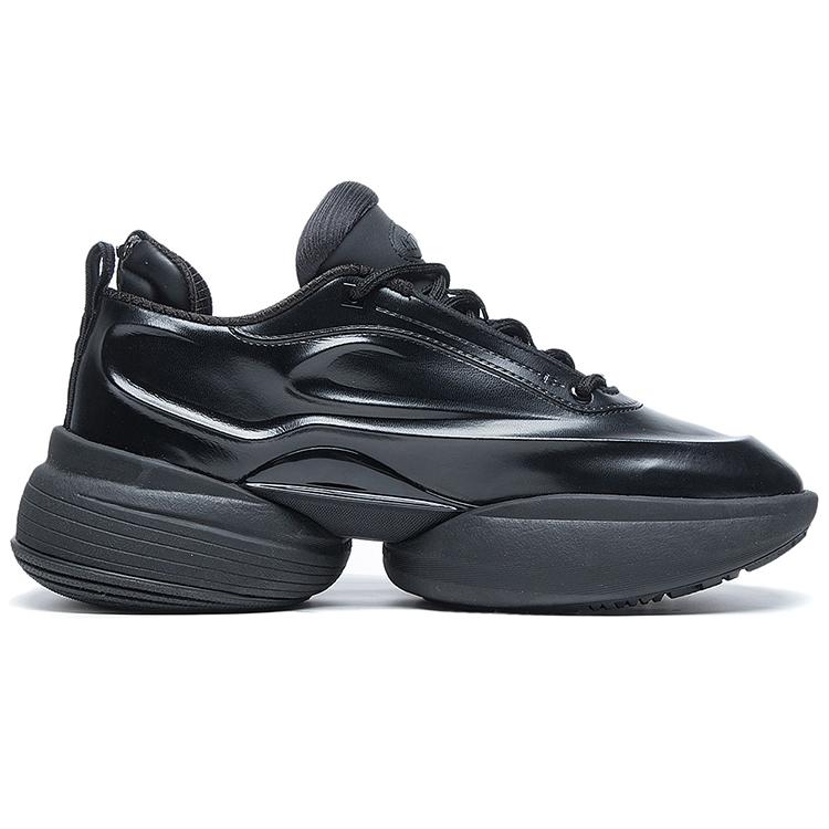 Li Ning CF Tracing Collection Low top Sports Casual Shoes Unisex Black AGLS239-2