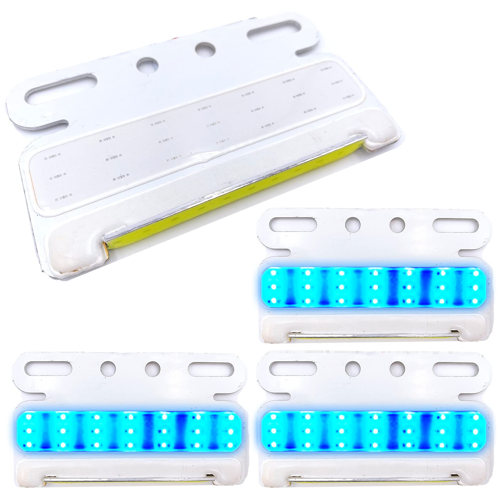 

Meliore Ultra Thin General Purpose Side Marker Marker Lamp LED 24V COB Down Under small синий