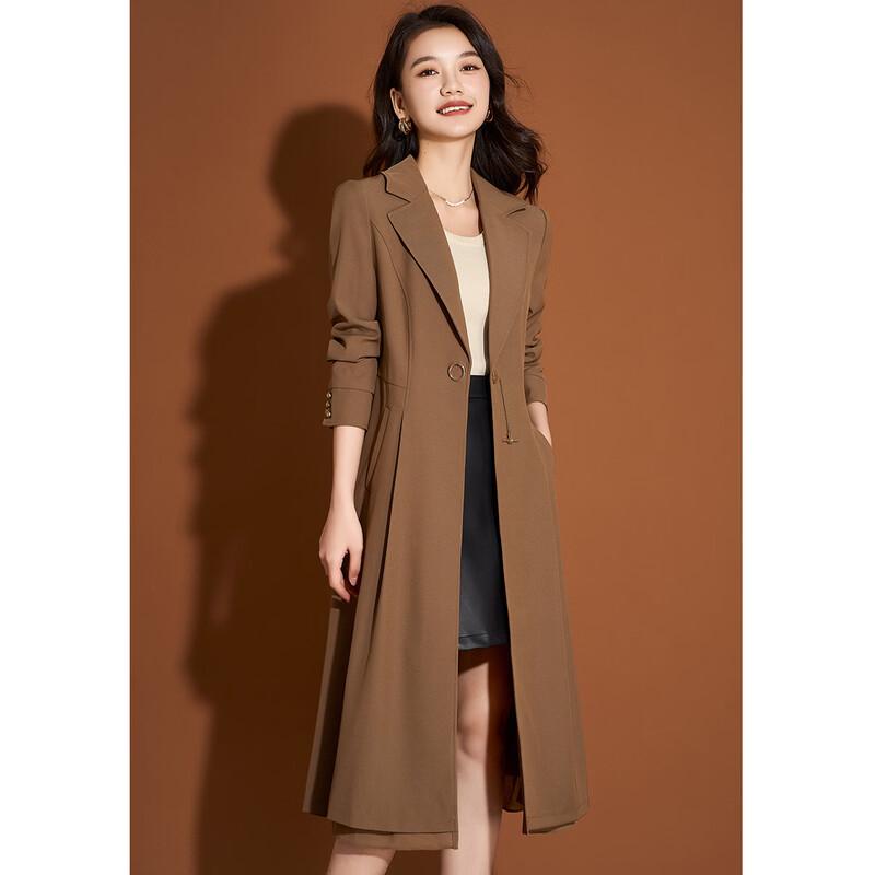 Mei Lan Ni British Style Elegant Trench Coat