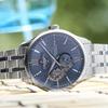 [ORIENT STAR] Herren Automatikuhr Layered Skeleton Open Heart, Hergestellt in Japan, 2 Jahre Garantie, Hellblau RK-AV0B08L