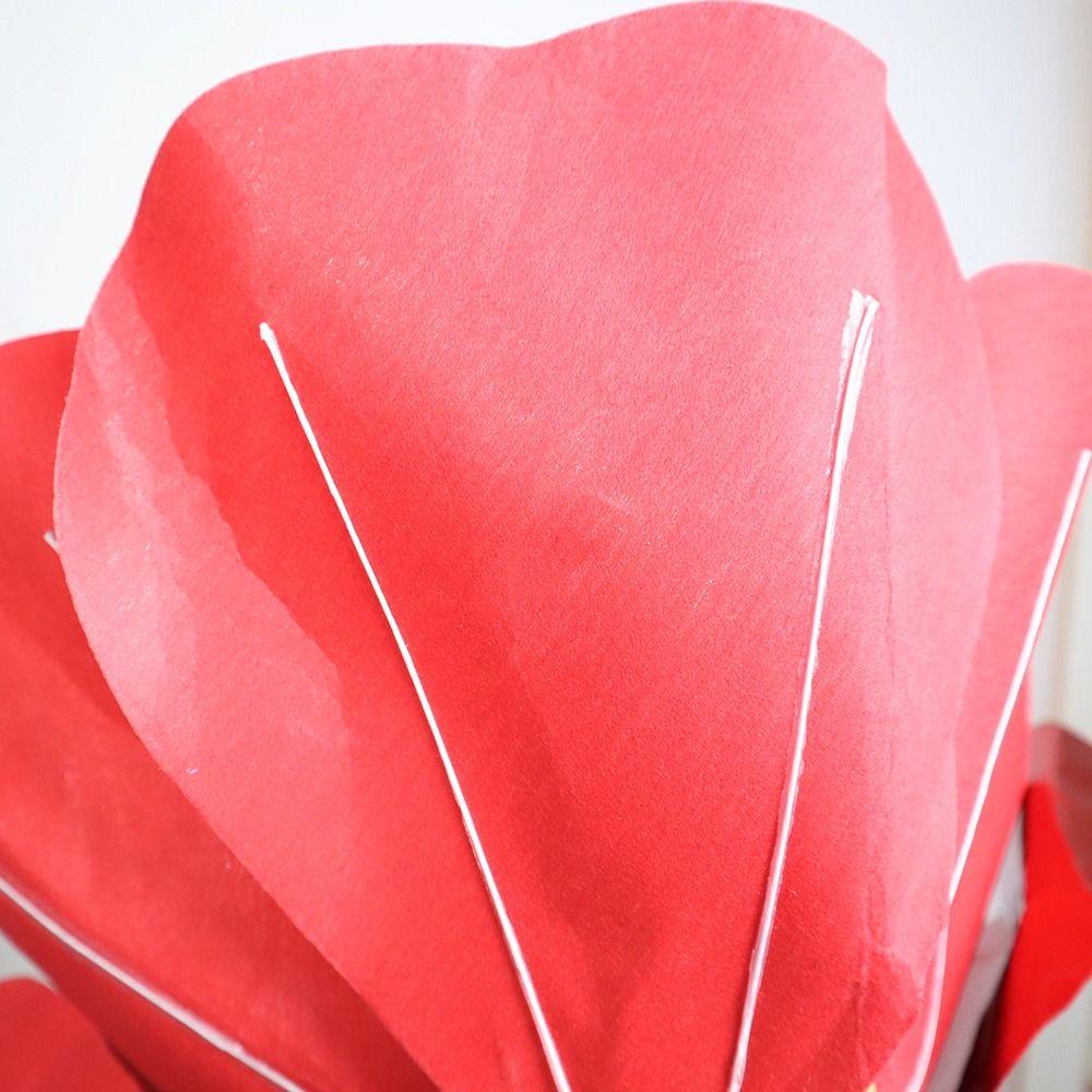 30/40/50cm Fake Foam Rose Shiny Artificial Flowers New Giant Rose Flower Head