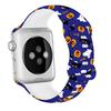 Silicone Strap For Apple Watch Band 44mm 40mm 45mm 49mm 41mm 38mm 42mm Halloween bracelet iwatch series 9 7 se 3 5 4 6 8 ultra 2