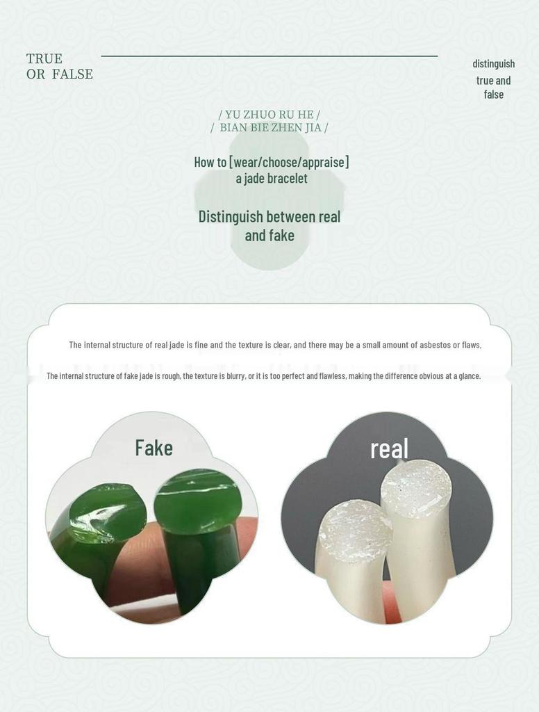 Free Shipping: Mu Gongzi 'Shuiningxiang' Jade Bracelet - Women's Solid Color, Clear Water Design