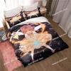 Anime Cardcaptor Sakura Printed Bed Set Duvet Cover Pillowcase Bedding Set Bed Linen Sheet Quilt Cover Full Queen King Size